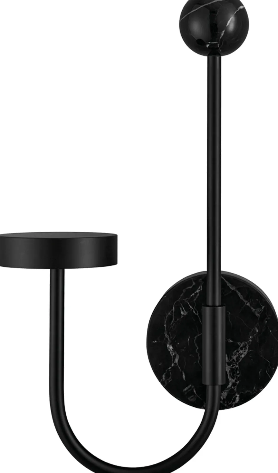 Sale AYTM GRASIL Væglampe 54 cm, Sort