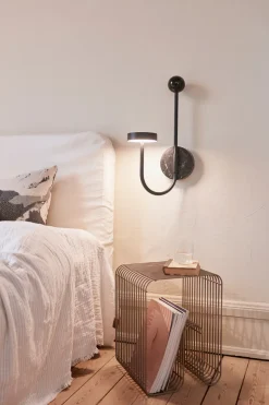 Sale AYTM GRASIL Væglampe 54 cm, Sort