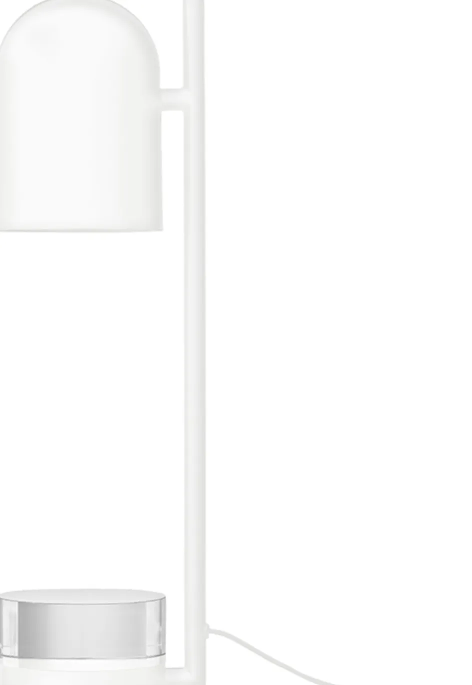 Outlet AYTM LUCEO Bordlampe H50 cm, Hvid/Klar