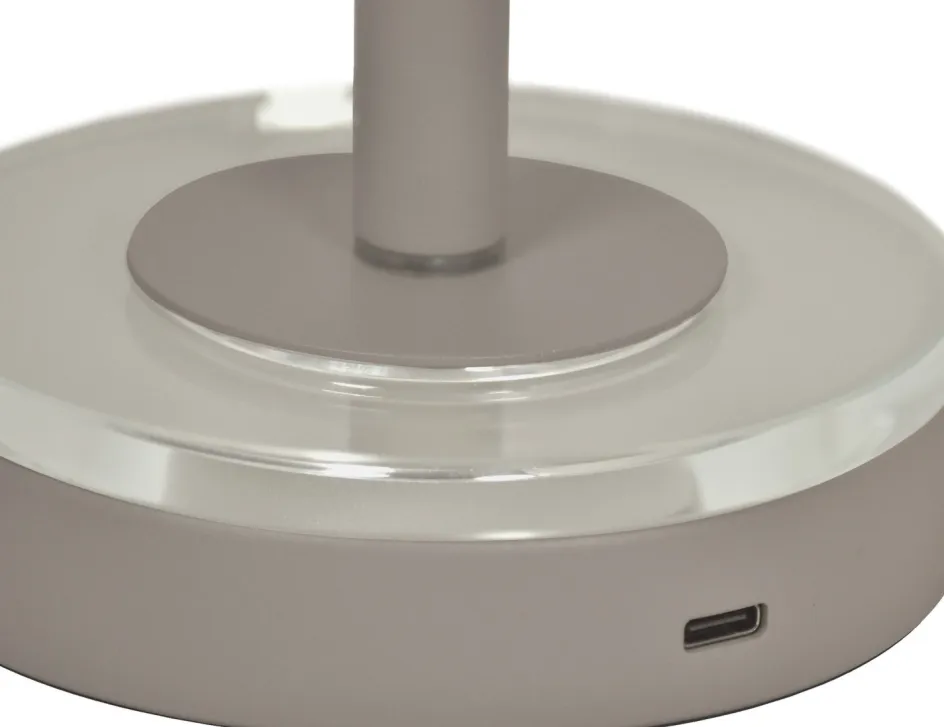 Hot AYTM LUCEO Trådløs Bordlampe H24 cm, Taupe