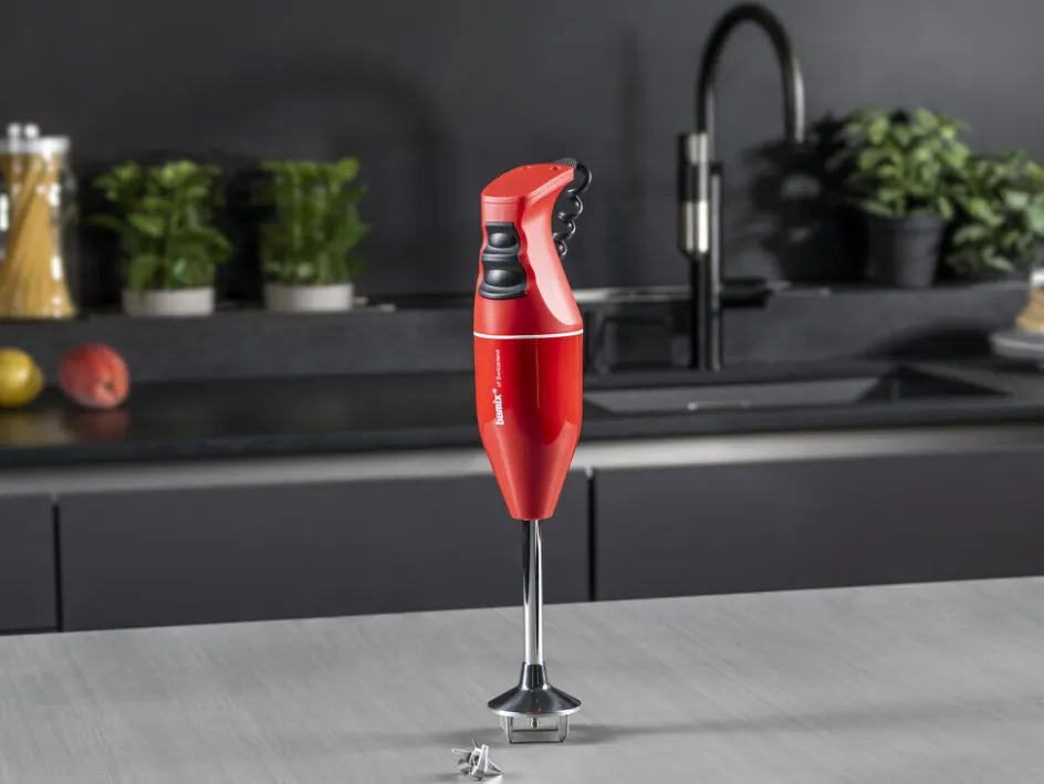 Clearance Bamix Classic Stavblender 140W, Rød