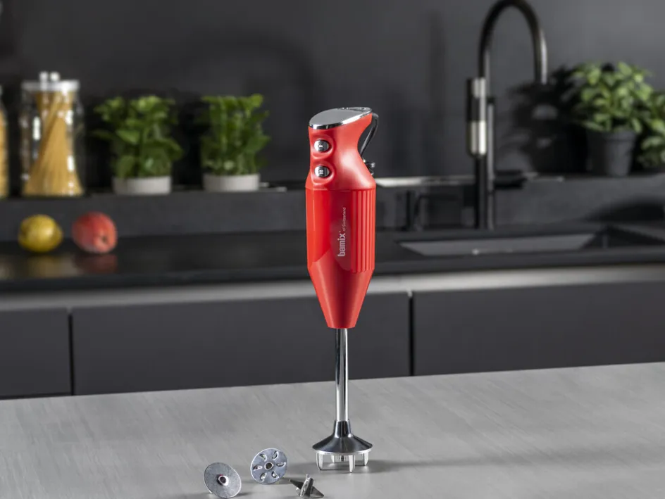 Sale Bamix Prime Stavblender 250W, Rød