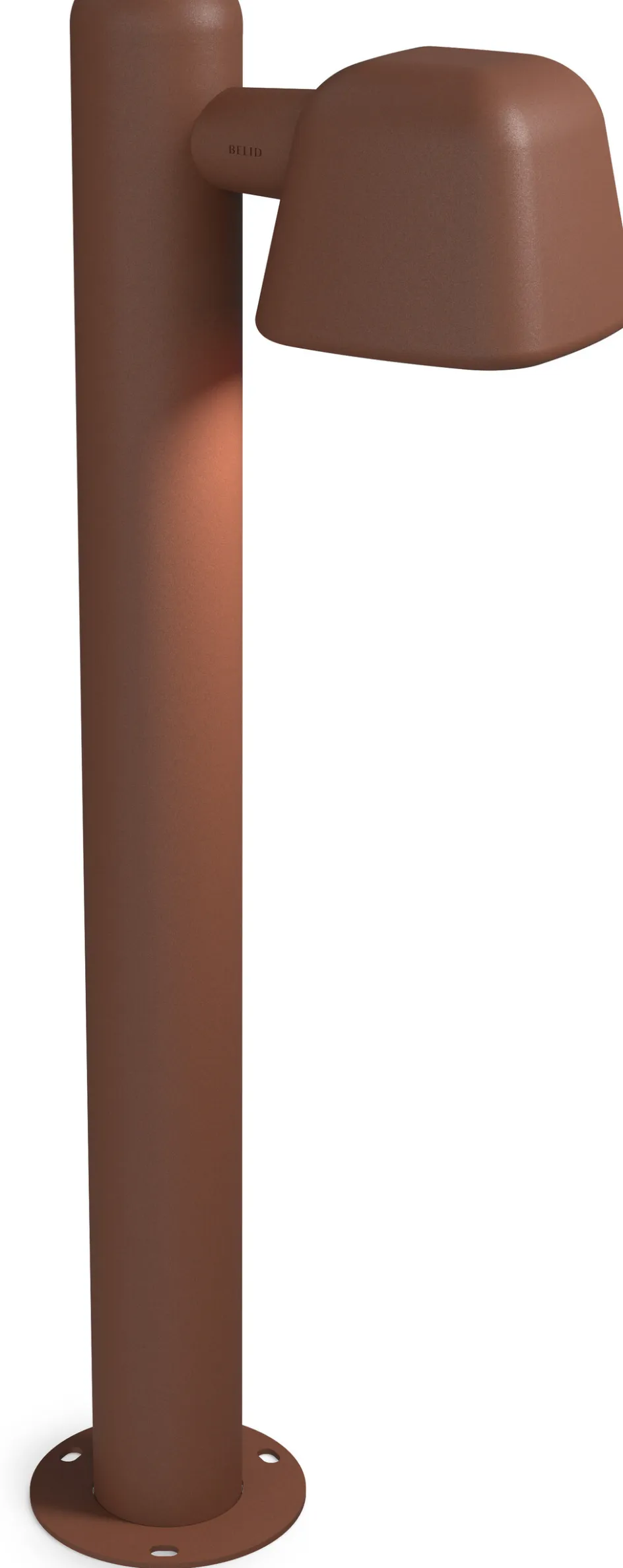 Clearance Belid Boo Udendørs Lampe H89,5 cm, Ruststruktur