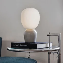 New Belid Buddy Bordlampe H33,5 cm, Soft Greige/Opal