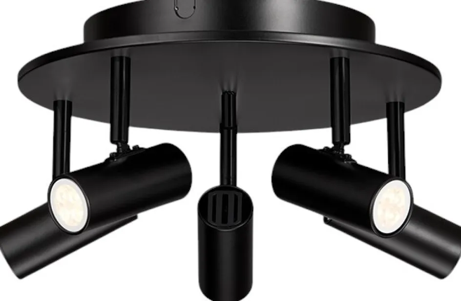Belid Cato Loftlampe ?29 cm, Mat Sort
