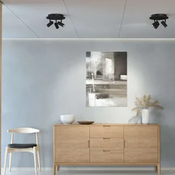 Outlet Cato Loftlampe ?25 cm, Mat Sort Lamper Til Kontoret|Lamper Til Soveværelset