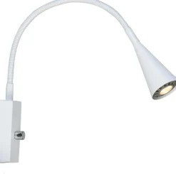 Online Ledro Væglampe H26,4 cm, Mat Hvid Lamper Til Soveværelset|Lamper Til Køkkenet