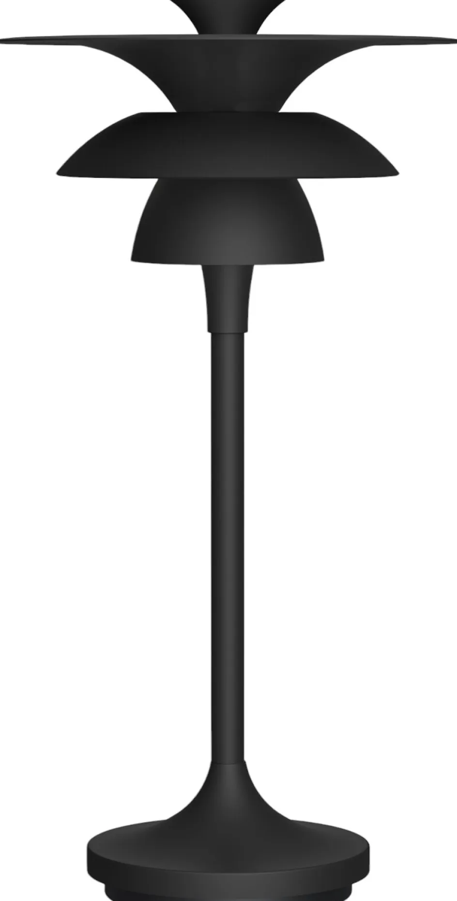 Outlet Belid Picasso Bordlampe H, Mat Sort
