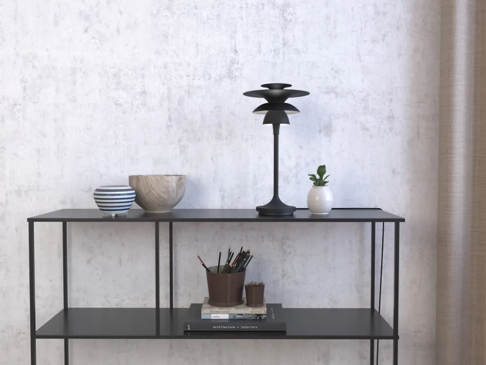 Outlet Belid Picasso Bordlampe H, Mat Sort