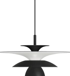 Hot Belid Picasso Pendel ?38 cm, Mat Sort