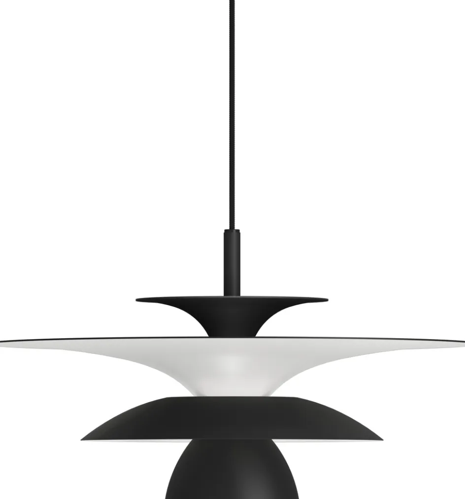 Hot Belid Picasso Pendel ?38 cm, Mat Sort