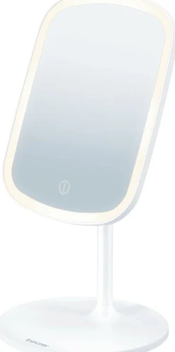 BS047 Makeupspejl, Hvid Spejle