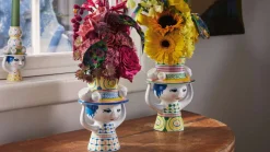 Online Lady With Hat Vase H24,5 cm, Grøn Stue|Vaser