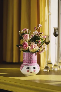 Bjørn Wiinblad Stue|Vaser > Olga Vase H15 cm, Pink