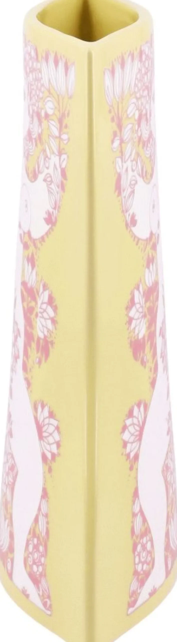 Discount Bjørn Wiinblad Nina Vase H22 cm, Gul/Pink