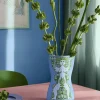 Best Nina Vase H28,5 cm, Lys Blå/Grøn Vaser