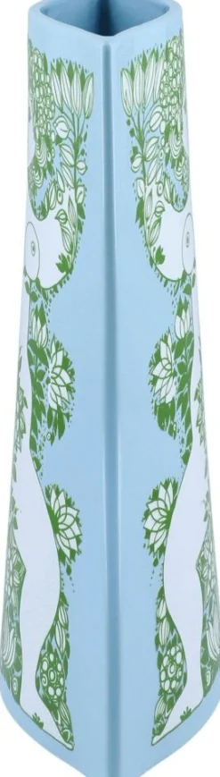 Best Nina Vase H28,5 cm, Lys Blå/Grøn Vaser