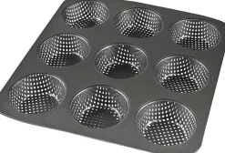 Hot Bolleform 32x30 cm, Carbon Stål Bageforme