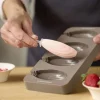 Blomsterbergs Isterningebakker Og Isforme|Opbevaring Til Køkkenet > Madeleine Ispindeform til 4 stk, Latte