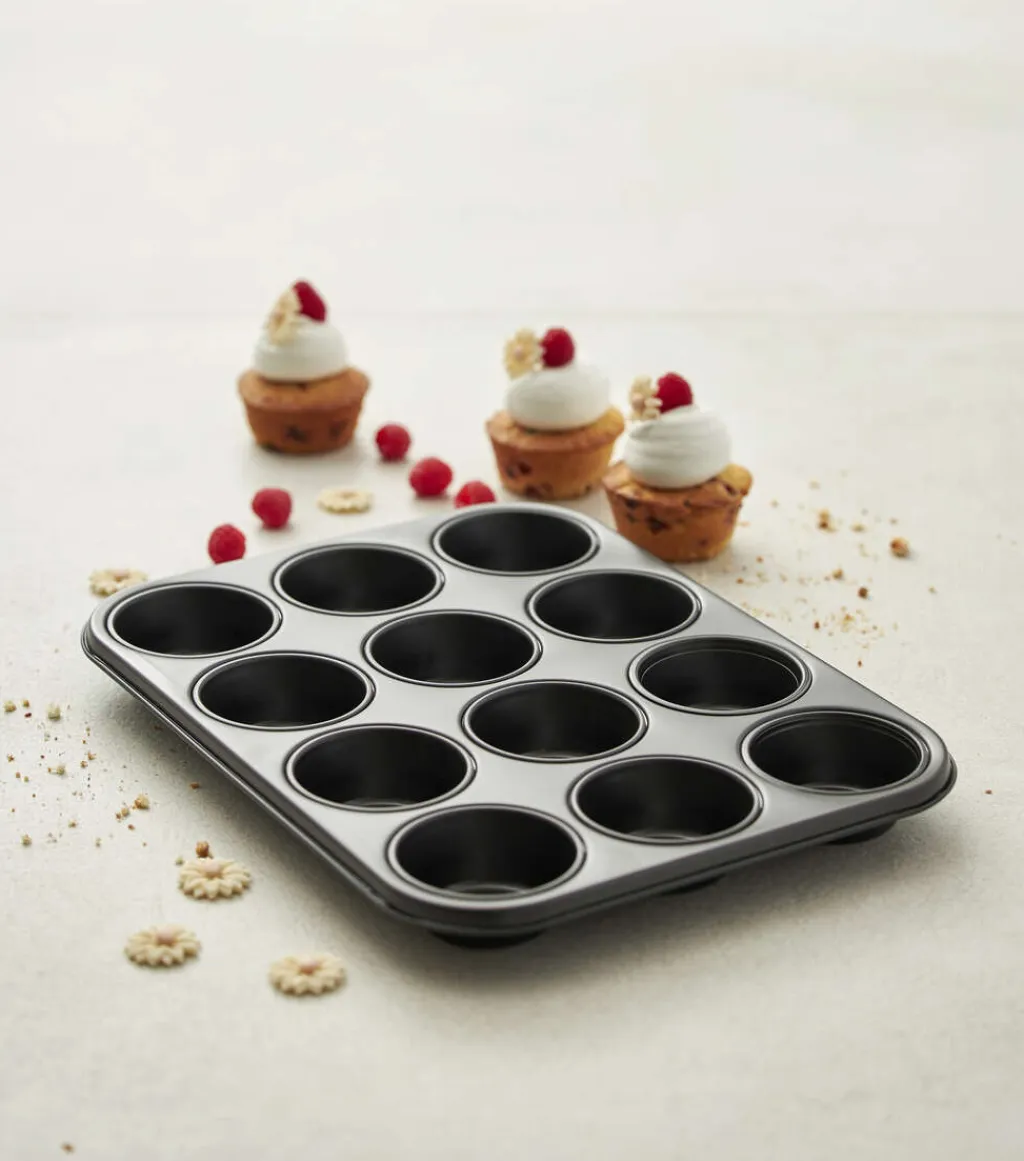 Blomsterbergs Bageforme > Muffinform til 12 stk,