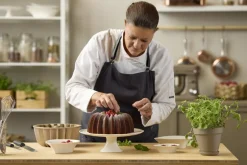 New Blomsterbergs Slice Bundt-kageform Ø24 cm, Rose Gold