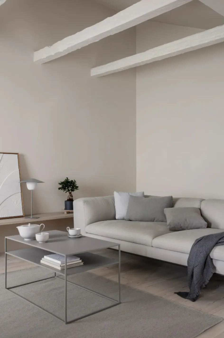 Sale Blomus ANI Mobil Trådløs Bordlampe LED H49 cm, Satellite