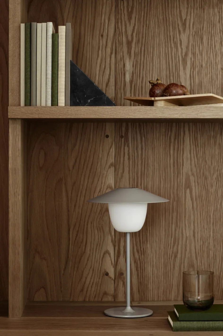 Sale Blomus ANI Mobil Trådløs Bordlampe LED H49 cm, Satellite