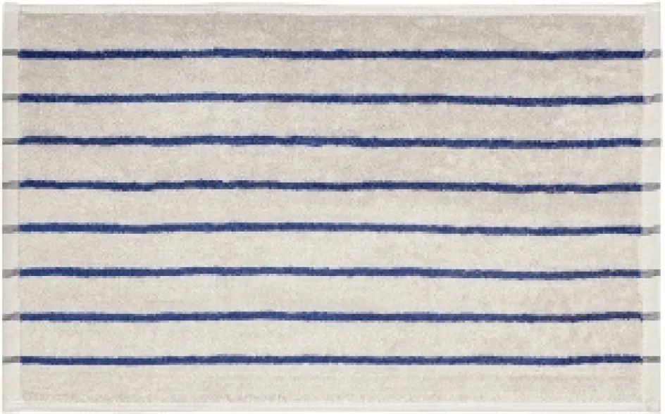 Outlet Blomus ARTO Håndklæde 2 stk. 30x50 cm, Moonbeam/Mazarine Blue