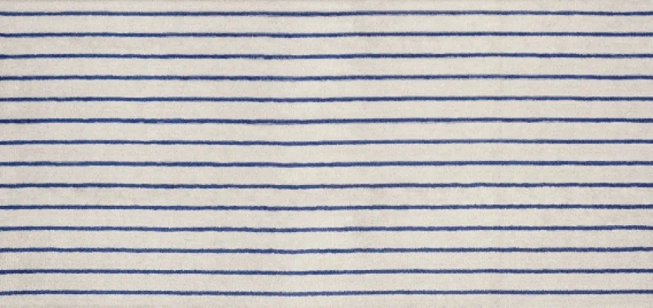 New Blomus ARTO Håndklæde 50x100 cm, Moonbeam/Mazarine Blue