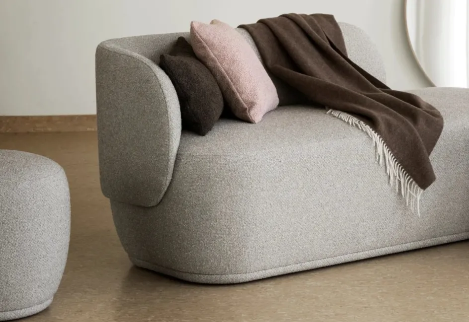 Outlet Blomus BOUCLE Pudebetræk , Misty Rose