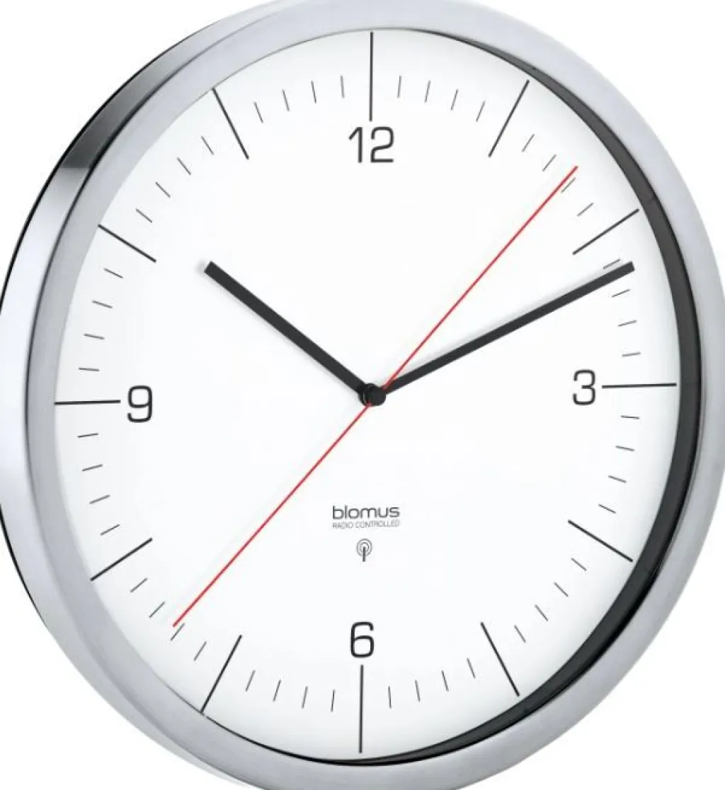 Blomus Ure Og Vejrstationer > CRONO Radiostyret Ur ,