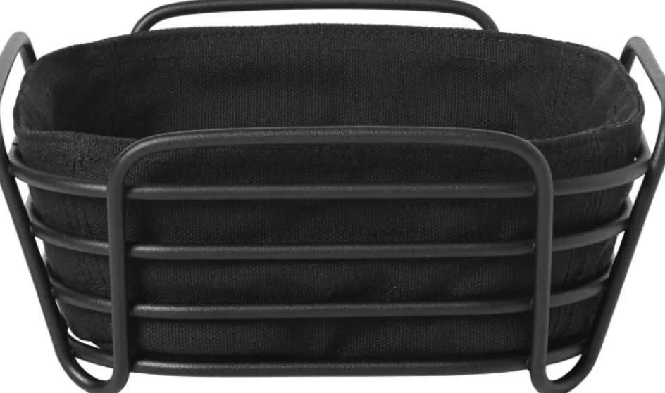 Discount Blomus DELARA Brødkurv 26 cm, Sort
