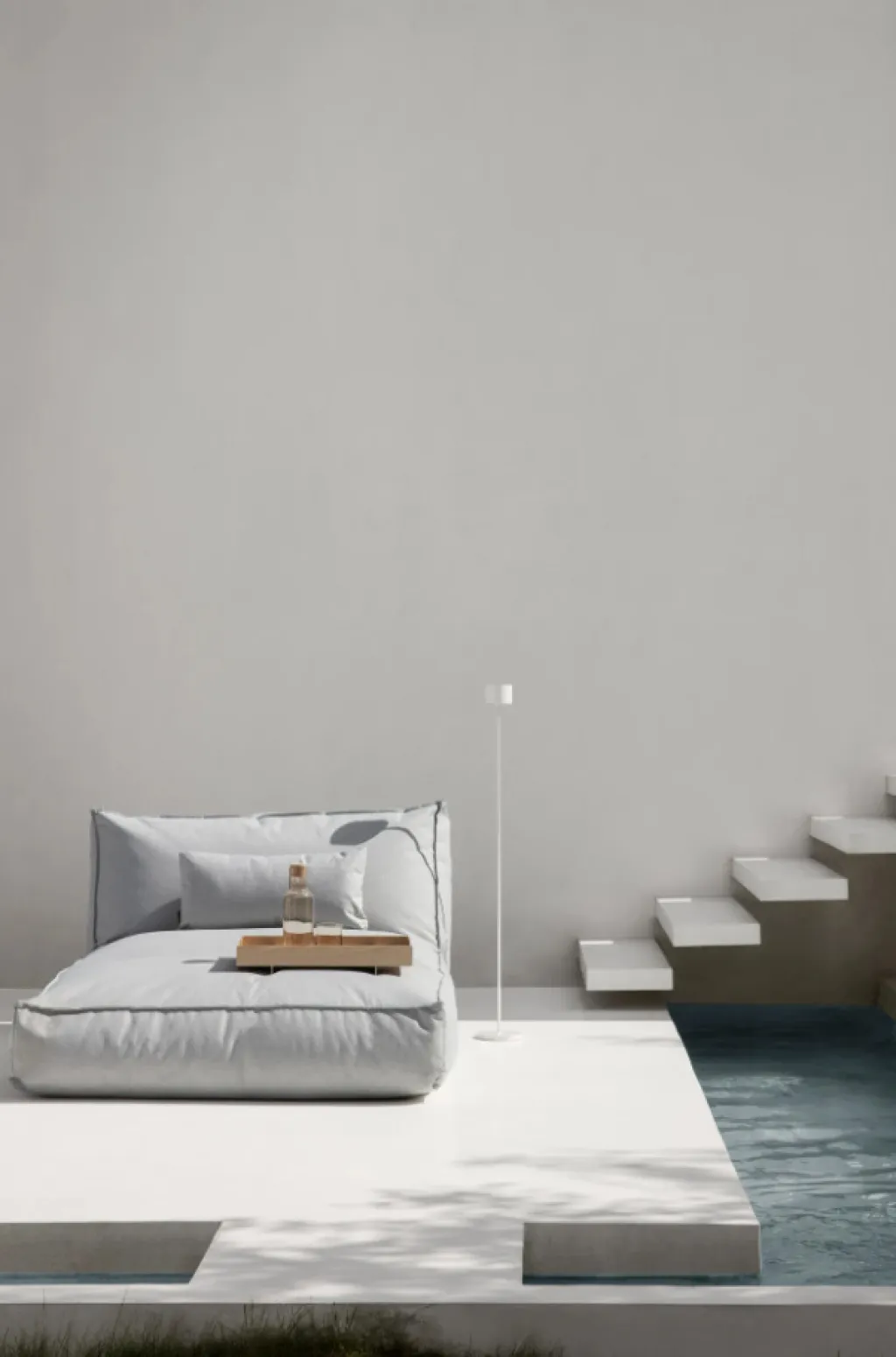 Blomus Lamper Til Kontoret|Trådløse Lamper > FAROL FLOOR Mobil Trådløs Gulvlampe LED H115 cm,
