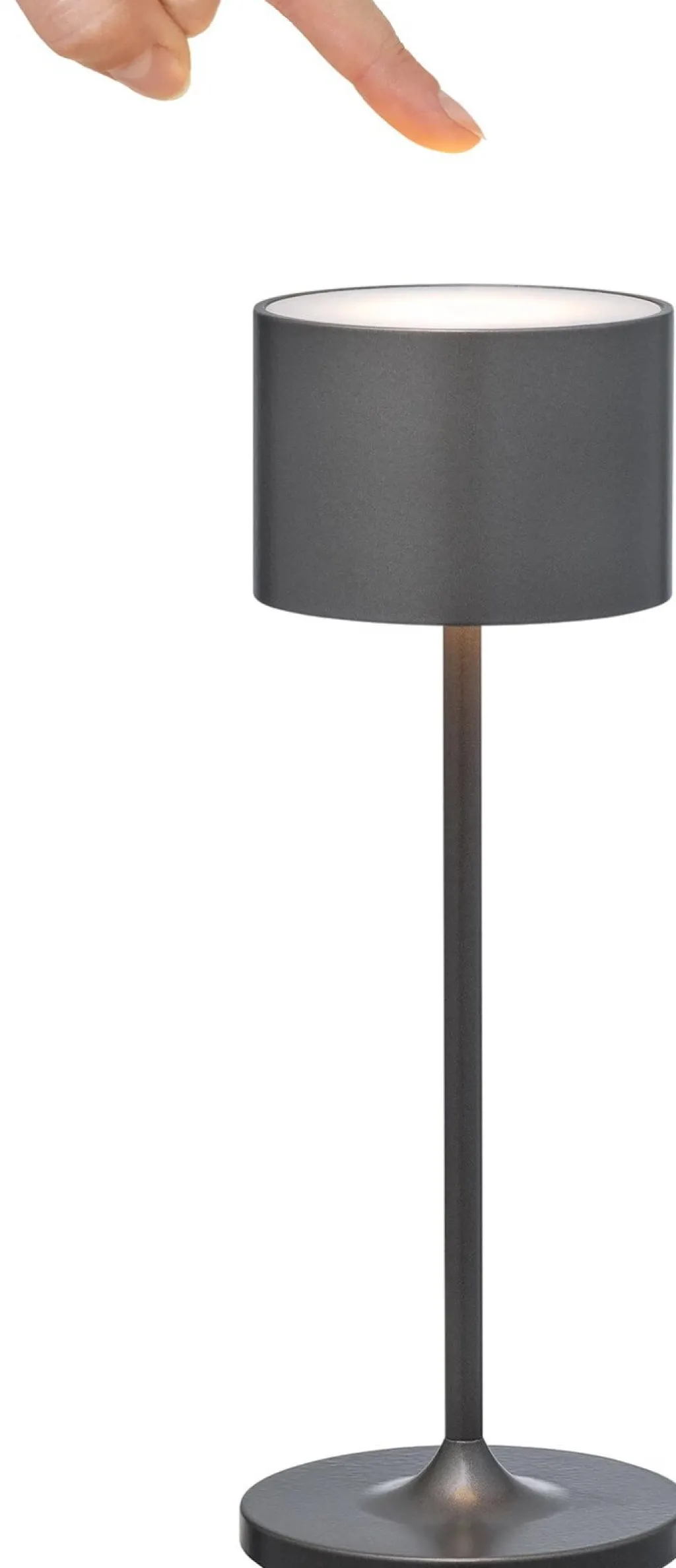Blomus Lamper Til Soveværelset|Lamper Til Haven Og Terrassen > FAROL MINI Trådløs Bordlampe H19,5 cm,