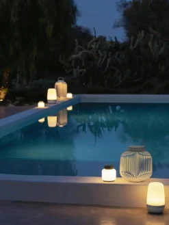 Blomus Udendørs Bordlamper|Lamper Til Haven Og Terrassen > FAWN Bordlampe LED H13 cm,