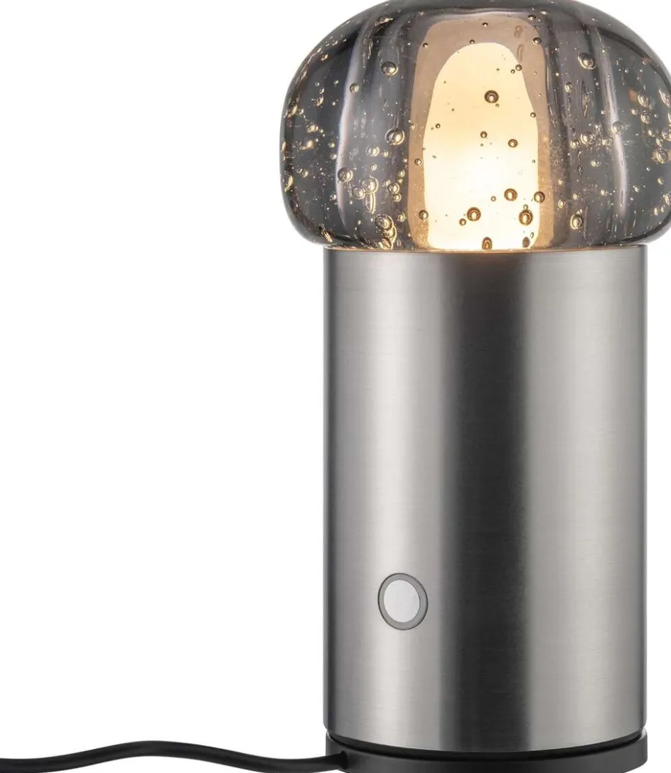 Hot Blomus IRIS Trådløs Bordlampe H18,2, Metallic