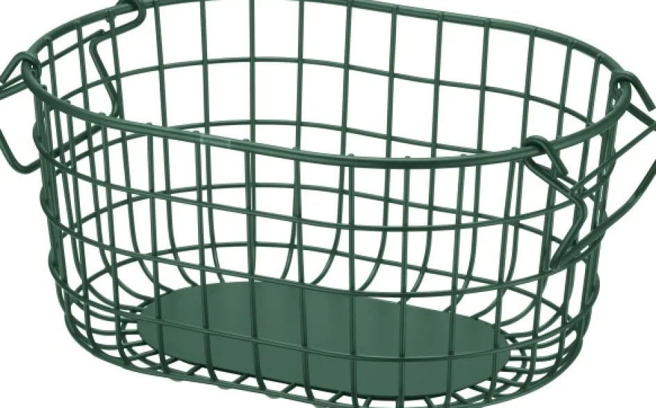 Outlet Blomus KAGO Opbevaringskurv Rund , Rain Forest