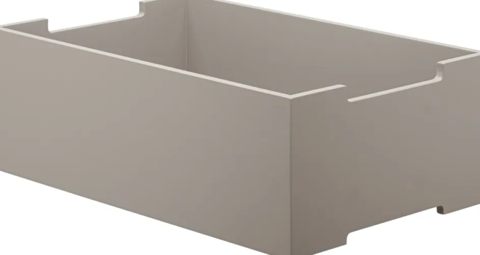 New Blomus KASANE Opbevaringskasse M 25x39 cm, Mourning Dove