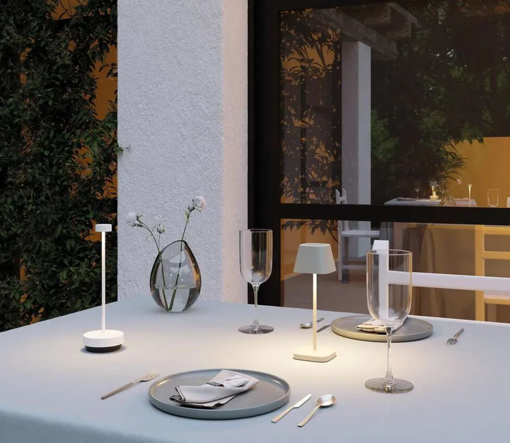 Blomus Lamper Til Soveværelset|Bordlamper > KODU Trådløs Bordlampe LED H23 cm,