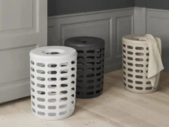Sale Blomus KORIE Vasketøjskurv H54 cm, Hvid