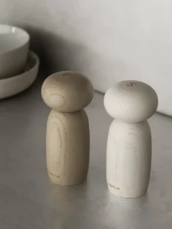 Discount Blomus MOLI Salt- og Peberkværn H13 cm, Moonbeam/Nomad