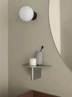 New Blomus ORU Væghylde , Mat Stål