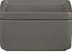 Best Blomus PILAR Smørboks 12 cm, Pewter