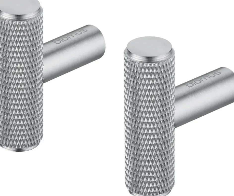 New Blomus ROF Knage 2 stk. H4 cm, Mat Stål