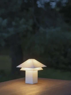 Outlet SANAKA Trådløs Lampe LED H18 cm, Hvid Trådløse Lamper