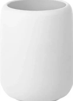 Hot Blomus SONO Tandbørstekrus H10,7 cm, Hvid