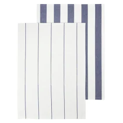 Hot TAULO Viskestykke Stribet 2 stk. 50x70 cm, Køkkentekstiler