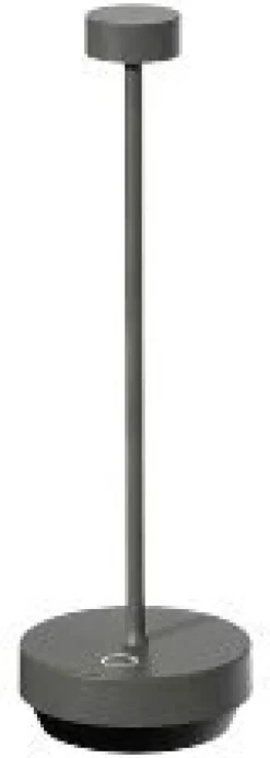 New Blomus TURAS Trådløs Bordlampe LED H23 cm, Granite Gray
