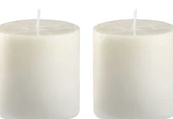 New VALOA Refill-lys 2 stk. H7 cm, Stearinlys|Led Stearinlys