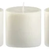 Outlet VALOA Spring Refill Stearinlys 3 stk. H6 cm, Hvid Stearinlys|Led Stearinlys